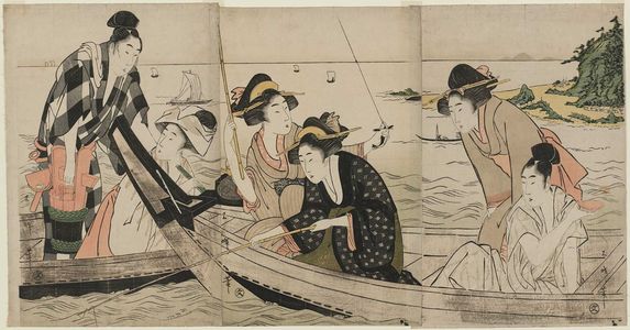 Sekihô: Fishing Party - Museum of Fine Arts