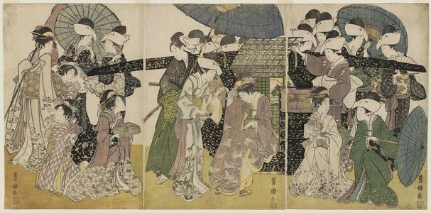 Utagawa Toyokuni I: A Day Out for a Princess - Museum of Fine Arts