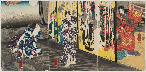 Utagawa Kuniyoshi, 歌川国芳 (Utagawa Kuniyoshi)による浮世絵「...kodera no kozu」