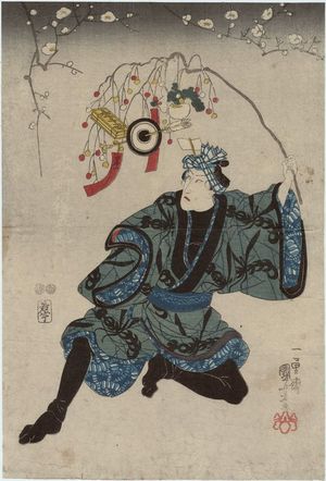 Utagawa Kuniyoshi, 歌川国芳 (Utagawa Kuniyoshi)による浮世絵「Actor」