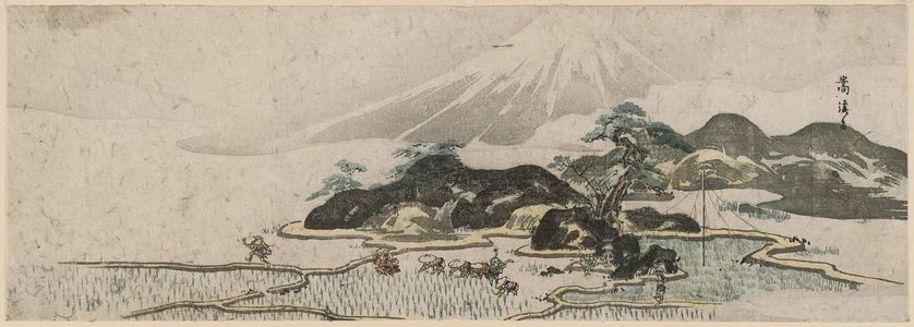 Kô Sûkei: Landscape with Fuji - Museum of Fine Arts