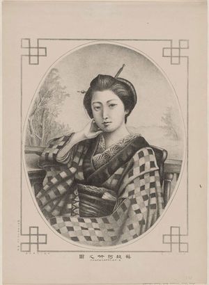 Koganei Jinnei: The Geisha Otake (Geigi Otake no zu) - ボストン美術館