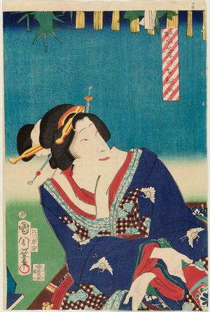 Toyohara Kunichika: Actor - Museum of Fine Arts