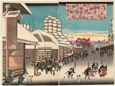 Utagawa Sadahide: Chûshingura - Museum of Fine Arts