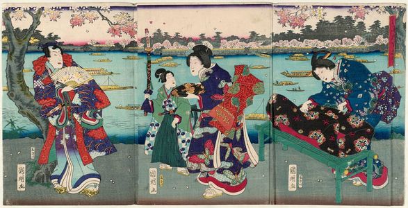 Utagawa Kuniaki: Genji-e - Museum of Fine Arts