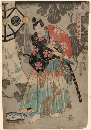 Japanese Print "Actor Ichikawa Ebizô V as Tamiya Iemon" by Utagawa Kunisada, 歌川国貞 (Utagawa Kunisada I (Toyokuni III))