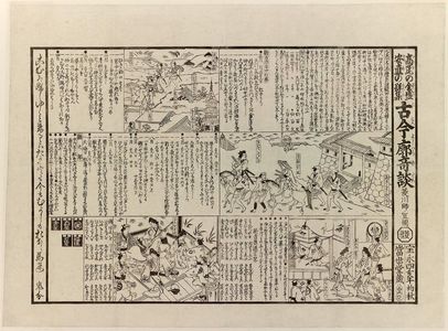 菱川師宣: Old and New Tales of the Yoshiwara (Kokon Yoshiwara kidan) - ボストン美術館