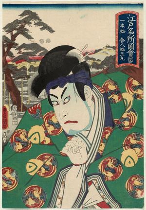 Utagawa Kunisada: from the series Pictures of Famous Places in Edo (Edo meisho zue) - Museum of Fine Arts