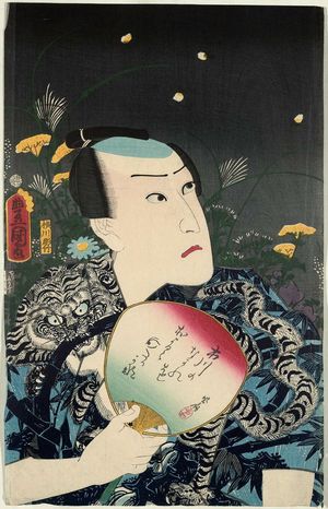 Utagawa Kunisada, 歌川国貞 (Utagawa Kunisada I (Toyokuni III))による浮世絵「Actor」