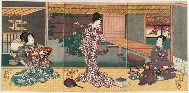 Utagawa Kunisada: A Summer Morning - Museum of Fine Arts