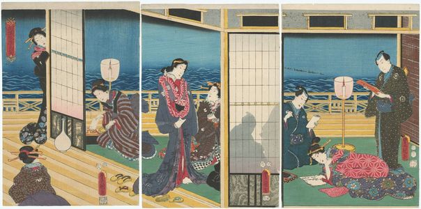 歌川国貞: Japanese print - ボストン美術館