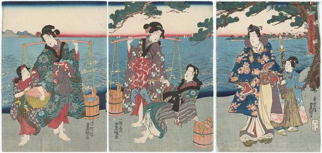 Utagawa Kunisada: Yukihira - Museum of Fine Arts