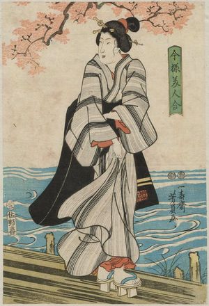 Utagawa Yoshikazu: Imayô bijin awase - Museum of Fine Arts
