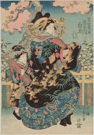 Utagawa Kunisada: Shiratama - Museum of Fine Arts