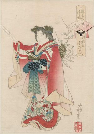 Ryûsai Shigeharu: Konabe, from the series Costume Parade of the Shimanouchi Quarter (Shimanouchi nerimono) - ボストン美術館