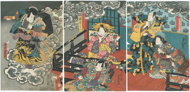 Utagawa Kunisada: Ishikawa Goemon - Museum of Fine Arts
