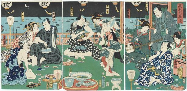 Toyohara Kunichika: Actors - Museum of Fine Arts