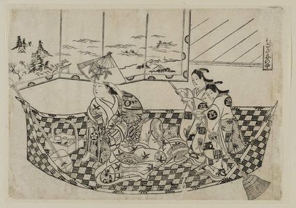 Okumura Masanobu: Parody of a Pleasure Boat - Museum of Fine Arts