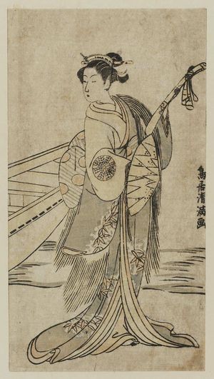 Torii Kiyomitsu: Actor Nakamura Tomijûrô - Museum of Fine Arts