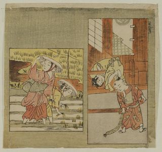 鈴木春信: The Fifth Month (Gogatsu), from an untitled series of Twelve Months - ボストン美術館