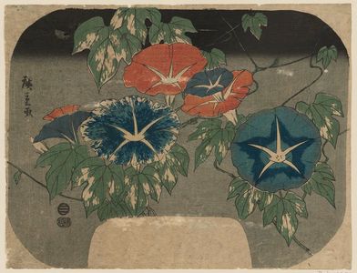 Utagawa Hiroshige II: Morning Glories - Museum of Fine Arts