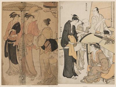 Torii Kiyonaga: The Fifth Month, from the series Twelve Months in the South (Minami jûni kô) - Museum of Fine Arts