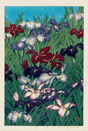 Kawase Hasui: Iris (Ayame) - Museum of Fine Arts