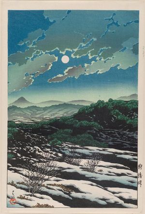 Kawase Hasui: Karikachi Mountain Pass (Karikachi tôge) - Museum of Fine Arts