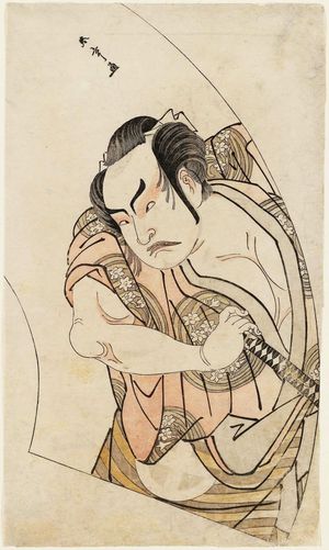 Katsukawa Shunsho: Actor Ôtani Hiroji III as the otokodate Satsuma Gengobei (?) - Museum of Fine Arts