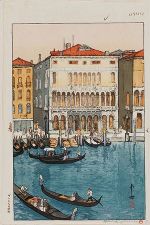 Yoshida Hiroshi: Canal in Venice (Vuenisu no unga) - Museum of Fine Arts