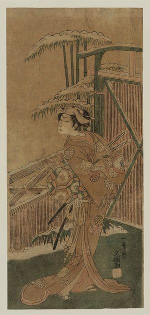 Ippitsusai Buncho: Actor Onoe Tamizô - Museum of Fine Arts
