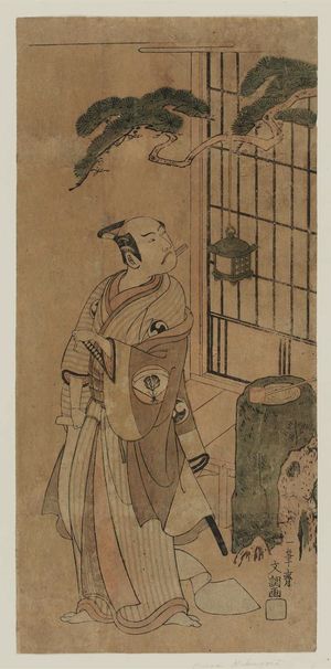 Ippitsusai Buncho: Actor Onoe Kikugorô - Museum of Fine Arts