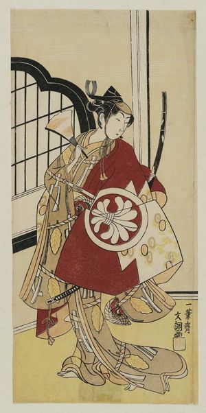 Ippitsusai Buncho: Actor Segawa Kikunojô II as Maizuru - Museum of Fine Arts