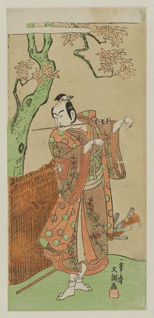 Ippitsusai Buncho: Actor Ichikawa Yaozô II - Museum of Fine Arts