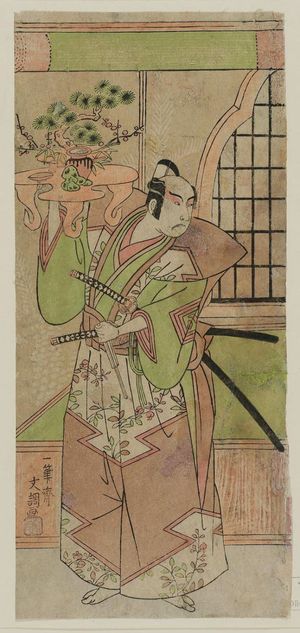 Ippitsusai Buncho: Actor Ichikawa Yaozô II - Museum of Fine Arts