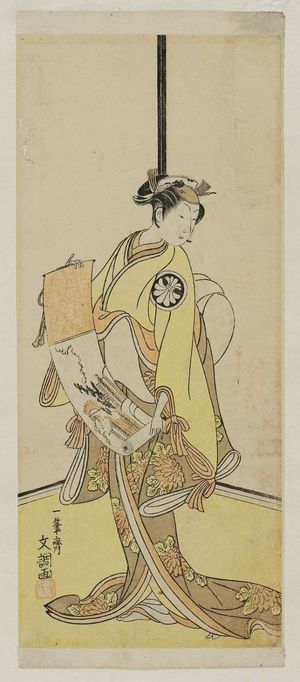 Ippitsusai Buncho: Actor Segawa Kikunojô II in a Female Role - Museum of Fine Arts