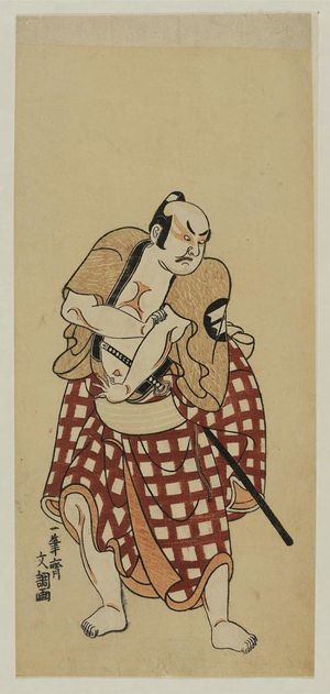 Ippitsusai Buncho: Actor Sakata Hangoro II as Jufu no Sato no Sugaemon - Museum of Fine Arts