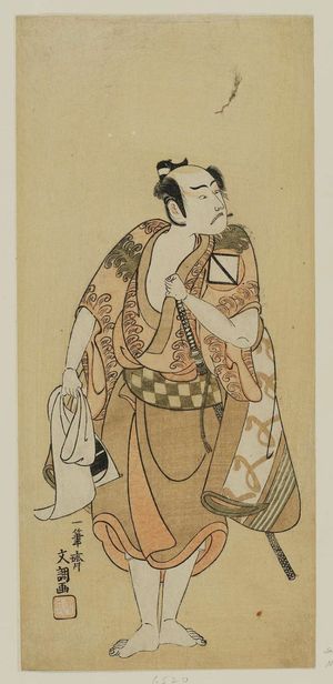 Ippitsusai Buncho: Actor Mimasu Sukejuro as Murasame Kohei - Museum of Fine Arts