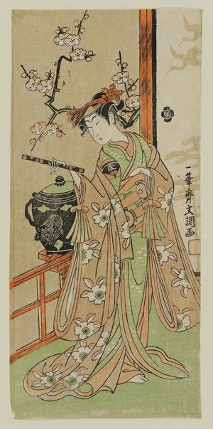 Ippitsusai Buncho: Actor Onoé Tamizo as Nishikigi - Museum of Fine Arts