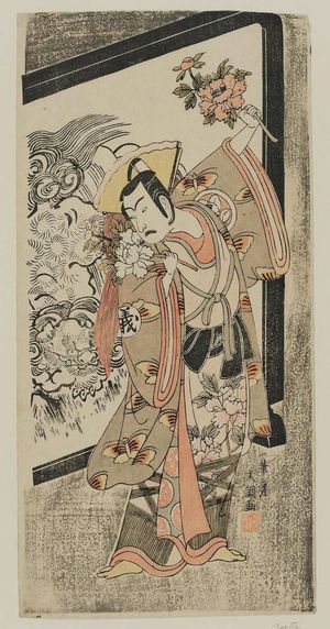 Ippitsusai Buncho: Actor Ichimura Uzaemon as Yoshiie - Museum of Fine Arts