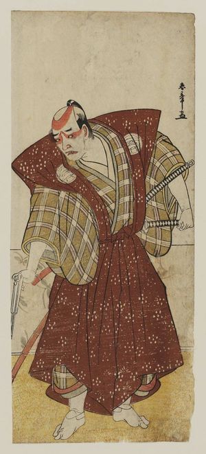 Katsukawa Shunsho: Actor Nakajima Mihoemon II - Museum of Fine Arts