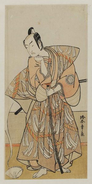 Katsukawa Shunsho: Actor Arashi Sangorô II - Museum of Fine Arts