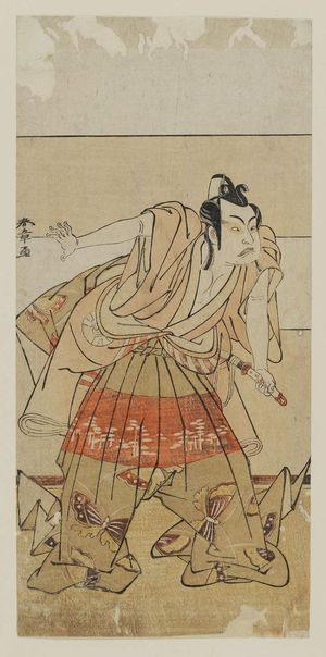 Katsukawa Shunsho: Actor as Soga no Goro - Museum of Fine Arts