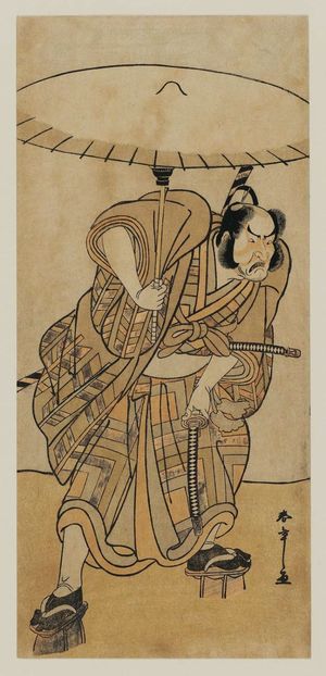 Katsukawa Shunsho: Actor Ichikawa Danjuro V - Museum of Fine Arts