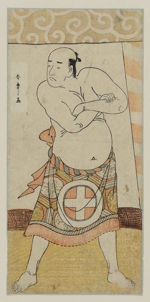 Katsukawa Shunsho: Actor Ôtani Hiroji III as a wrestler - Museum of Fine Arts