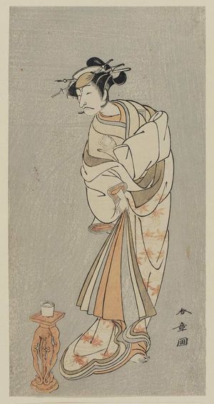 Katsukawa Shunsho: Actor Ichikawa Danjûrô V as the Ghost of Yatsuhashi - Museum of Fine Arts