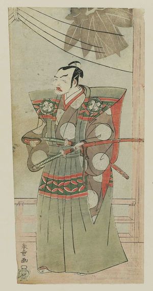 Katsukawa Shunsho: Actor Nakamura Utaemon as Kudô Suketsune - Museum of Fine Arts