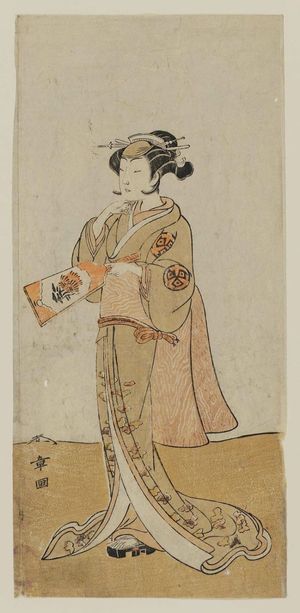 Katsukawa Shunsho: Actor Arashi Hinaji - Museum of Fine Arts