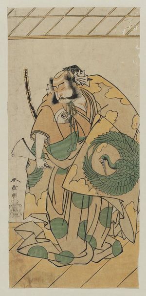 Katsukawa Shunsho: Actor Onoe Matsusuke as Asahina - Museum of Fine Arts