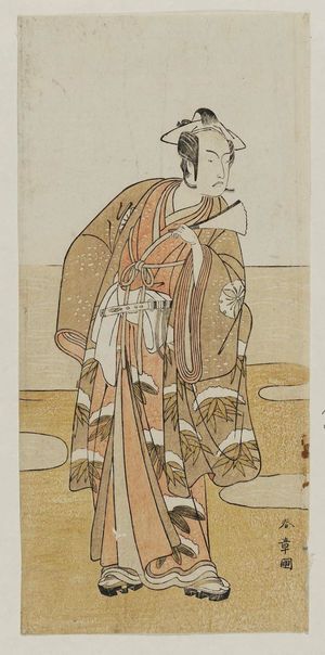 Katsukawa Shunsho: Actor Matsumoto Koshiro IV as Yoshitsune - Museum of Fine Arts